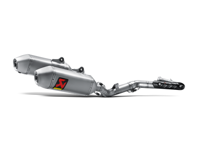Akrapovic Evolution Line Titanium Exhaust System w/Titanium End Cap for Honda CRF450R/CRF450RX 15-16 Akrapovic