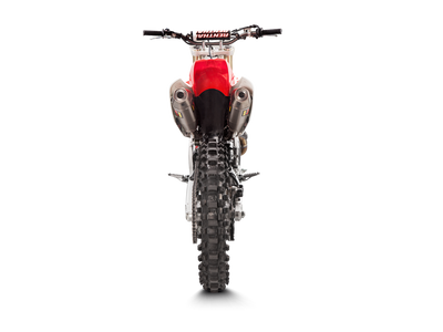Akrapovic Evolution Line Titanium Exhaust System w/Titanium End Cap for Honda CRF450R/CRF450RX 17-20 Akrapovic