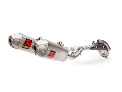 Akrapovic Evolution Line Titanium Exhaust System w/Titanium End Cap for Honda CRF450R/CRF450RX 17-20 Akrapovic
