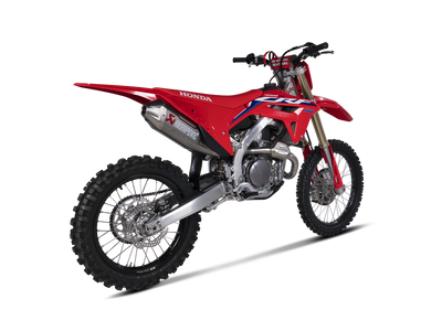 Akrapovic Evolution Line Titanium Exhaust System w/Titanium End Cap for Honda CRF450R/CRF450RX 21-Up Akrapovic