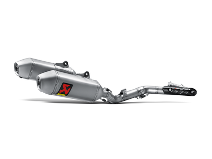 Akrapovic Racing Line Titanium Exhaust System w/Titanium End Cap for Honda CRF450R/CRF450RX 15-16