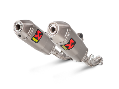 Akrapovic Slip-On Line Titanium Muffler System w/Titanium End Cap for Honda CRF450R/CRF450RX 17-18 Akrapovic
