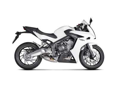 Akrapovic Racing Line Titanium Exhaust System w/Titanium End Cap for Honda CB650F/CBR650F 14-16