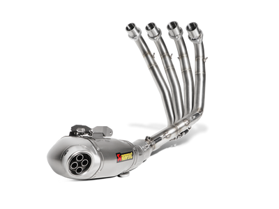 Akrapovic Racing Line Titanium Exhaust System w/Titanium End Cap for Honda CB650F/CBR650F 14-16