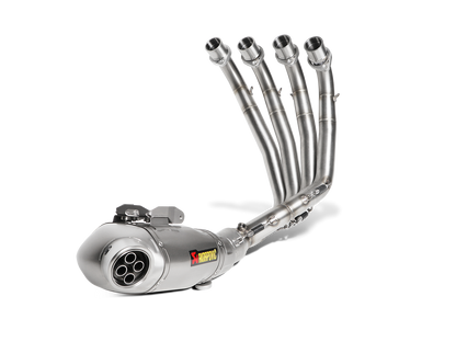 Akrapovic Racing Line Titanium Exhaust System w/Titanium End Cap for Honda CB650F/CBR650F 14-16