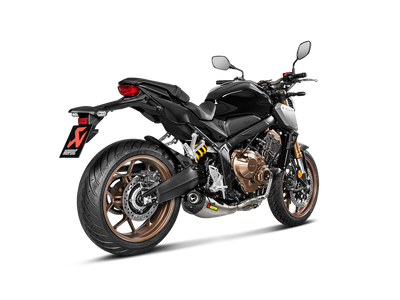 Akrapovic Racing Line Titanium Exhaust System w/Carbon End Cap for Honda CB650F 14-18