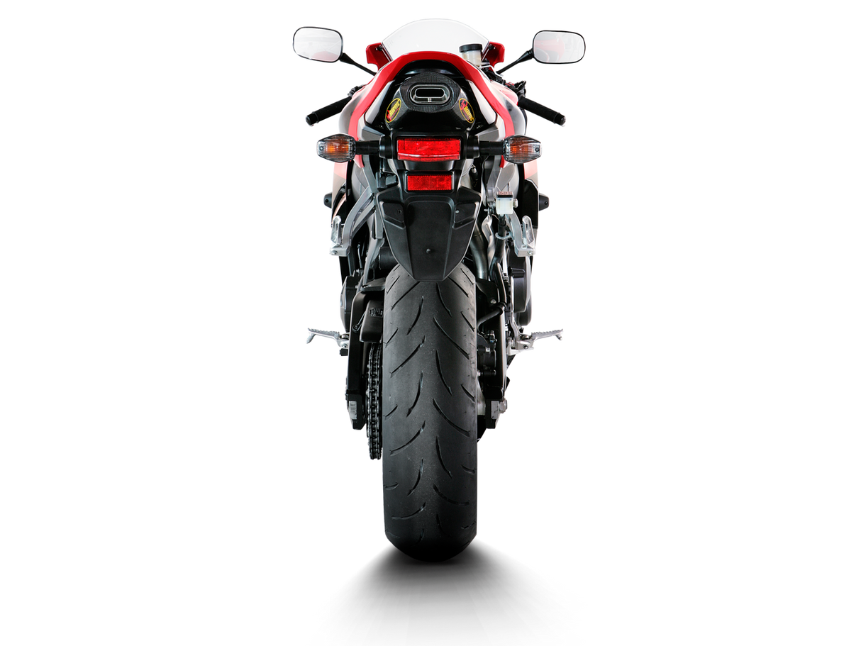 Akrapovic Slip-On Line Titanium Muffler System w/Carbon End Cap for Honda CBR600RR 07-08 Akrapovic