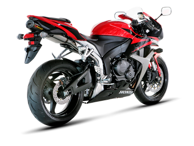 Akrapovic Slip-On Line Titanium Muffler System w/Carbon End Cap for Honda CBR600RR 07-08 Akrapovic