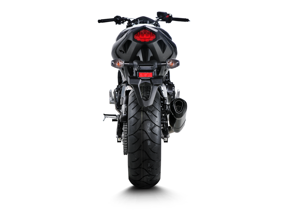 Akrapovic Slip-On Line Carbon Muffler System w/Carbon End Cap for Honda CB600F Hornet/CBR600 F 07-13 Akrapovic