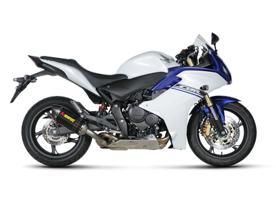 Akrapovic Slip-On Line Carbon Muffler System w/Carbon End Cap for Honda CB600F Hornet/CBR600 F 07-13 Akrapovic