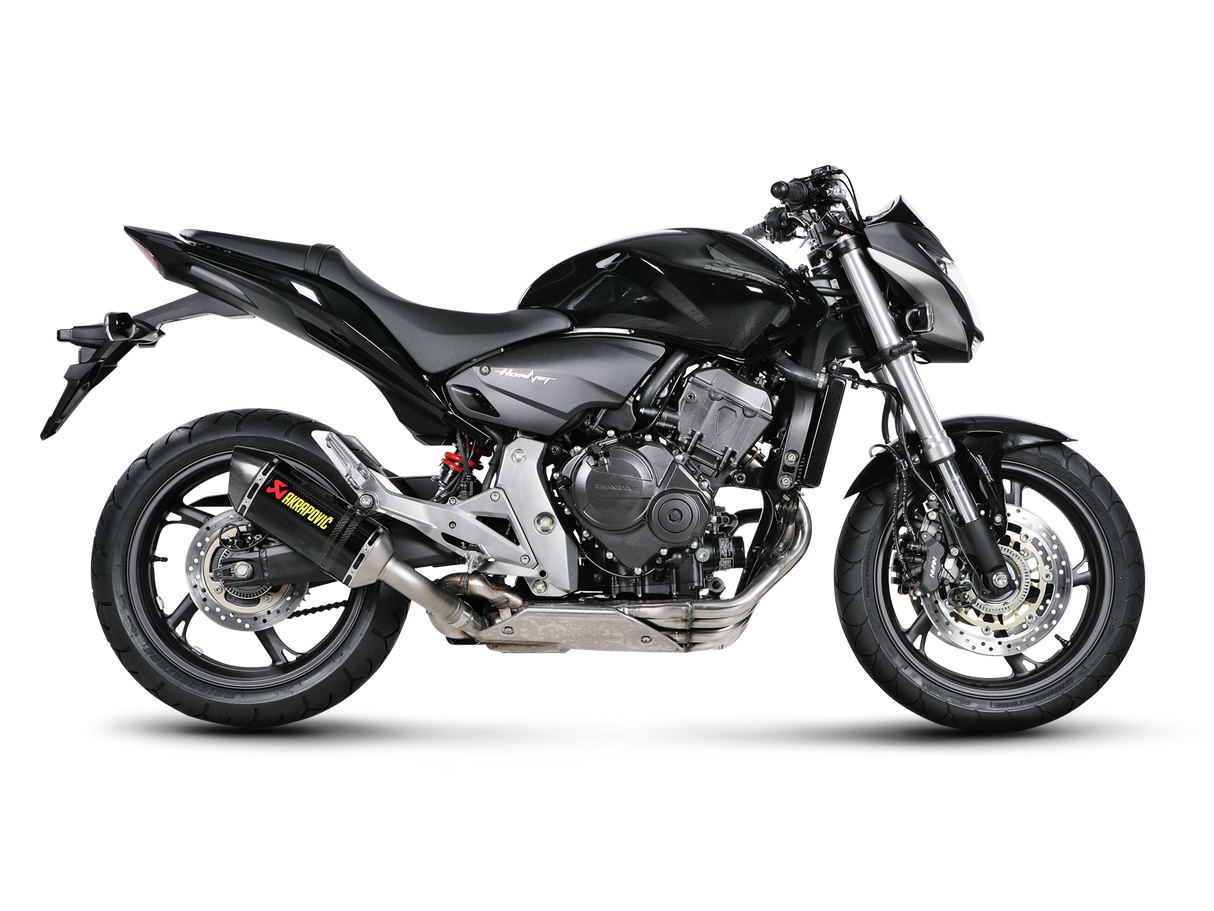 Akrapovic Slip-On Line Carbon Muffler System w/Carbon End Cap for Honda CB600F Hornet/CBR600 F 07-13 Akrapovic