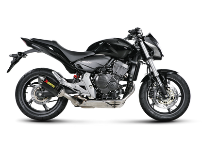 Akrapovic Slip-On Line Carbon Muffler System w/Carbon End Cap for Honda CB600F Hornet/CBR600 F 07-13 Akrapovic