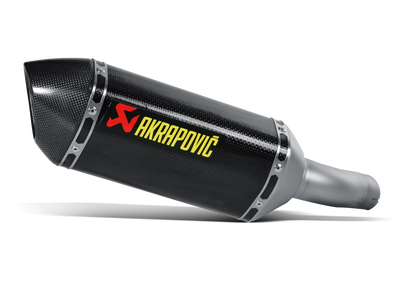 Akrapovic Slip-On Line Carbon Muffler System w/Carbon End Cap for Honda CB600F Hornet/CBR600 F 07-13 Akrapovic