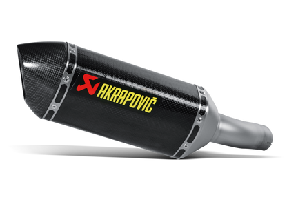 Akrapovic Slip-On Line Carbon Muffler System w/Carbon End Cap for Honda CB600F Hornet/CBR600 F 07-13 Akrapovic