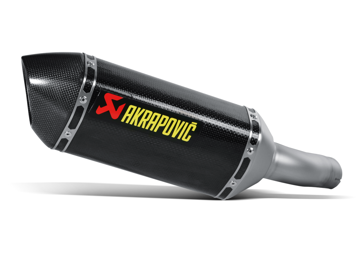 Akrapovic Slip-On Line Carbon Muffler System w/Carbon End Cap for Honda CB600F Hornet/CBR600 F 07-13 Akrapovic
