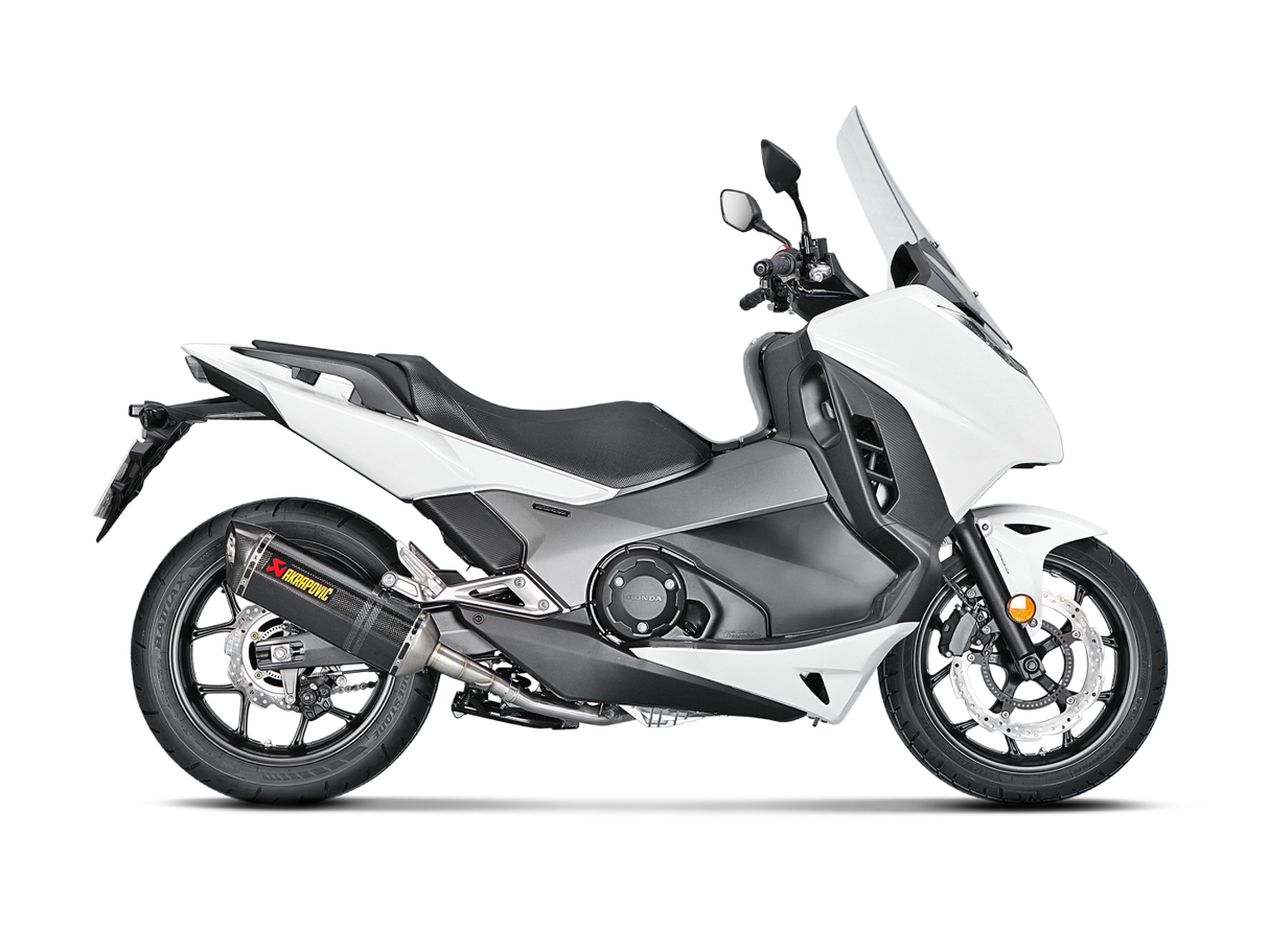 Akrapovic Slip-On Line Carbon Muffler System w/Carbon End Cap for Honda NC700/NC750S/NC750X/Integra 12-20 Akrapovic