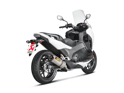 Akrapovic Slip-On Line Titanium Muffler System w/Carbon End Cap for Honda NC700/NC750S/NC750X/Integra 12-20 Akrapovic