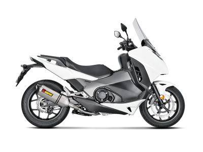 Akrapovic Slip-On Line Titanium Muffler System w/Carbon End Cap for Honda NC700/NC750S/NC750X/Integra 12-20 Akrapovic