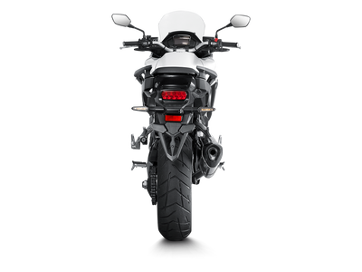 Akrapovic Slip-On Line Titanium Muffler System w/Carbon End Cap for Honda VFR800F 14-16/VFR800X Crossrunner 15-16