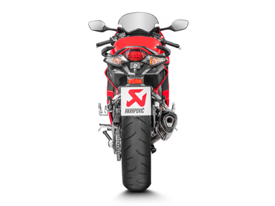 Akrapovic Slip-On Line Titanium Muffler System w/Carbon End Cap for Honda VFR800F 17-20/VFR800X Crossrunner 17-20 Akrapovic