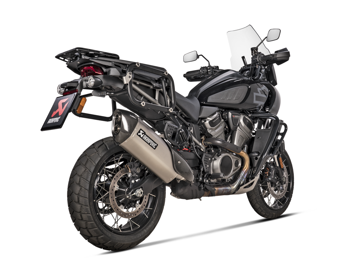 Akrapovic Slip-On Line Titanium Muffler System w/Carbon End Cap for Harley-Davidson Pan America 1250 21-Up Akrapovic