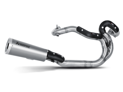 Akrapovic Open Line Titanium Exhaust System w/Titanium End Cap & Carbon Heat Shield for Harley-Davidson V-Rod VRSCF/VRSCDX 09-16 Models Akrapovic