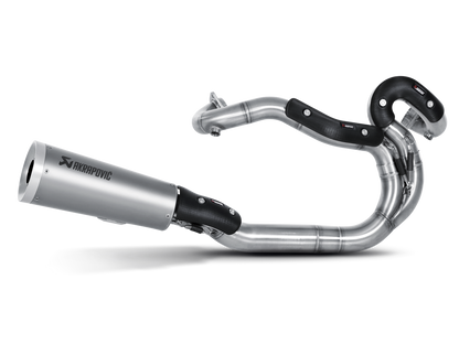 Akrapovic Open Line Titanium Exhaust System w/Titanium End Cap & Carbon Heat Shield for Harley-Davidson V-Rod VRSCF/VRSCDX 09-16 Models Akrapovic