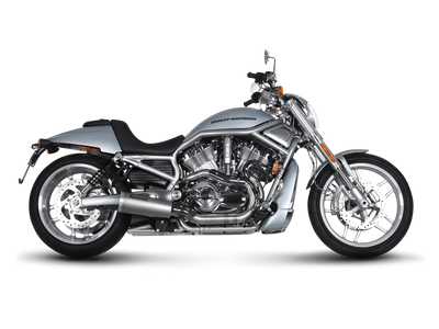 Akrapovic Open Line Titanium Exhaust System w/Titanium End Cap & Carbon Heat Shield for Harley-Davidson V-Rod VRSCF/VRSCDX 09-16 Models Akrapovic