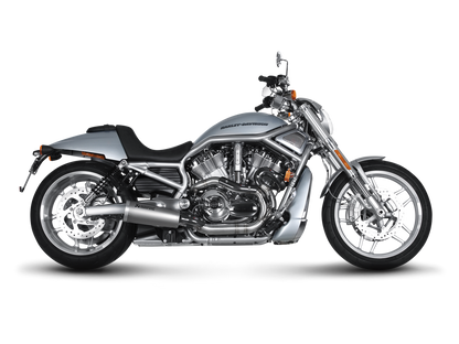 Akrapovic Open Line Titanium Exhaust System w/Titanium End Cap & Carbon Heat Shield for Harley-Davidson V-Rod VRSCF/VRSCDX 09-16 Models Akrapovic