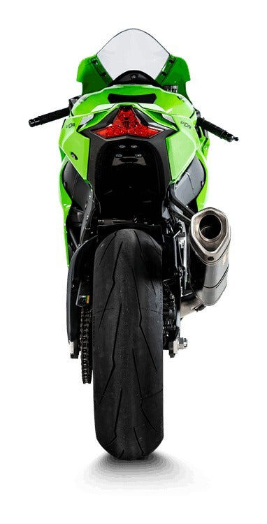 Akrapovic Evolution Line Carbon Exhaust System w/Titanium End Cap for Kawasaki Ninja ZX-10R 21-Up Akrapovic