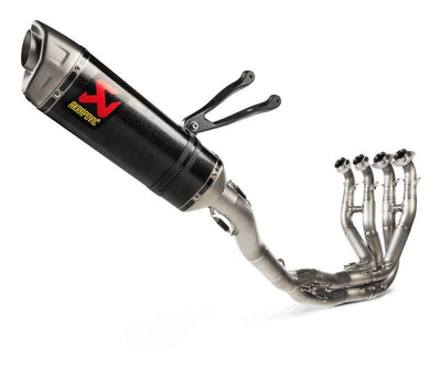 Akrapovic Evolution Line Carbon Exhaust System w/Titanium End Cap for Kawasaki Ninja ZX-10R 21-Up Akrapovic