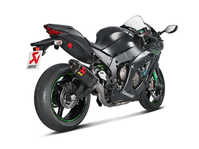 Akrapovic Evolution Line Carbon Exhaust System w/Carbon End Cap for Kawasaki Ninja ZX-10R 16-20