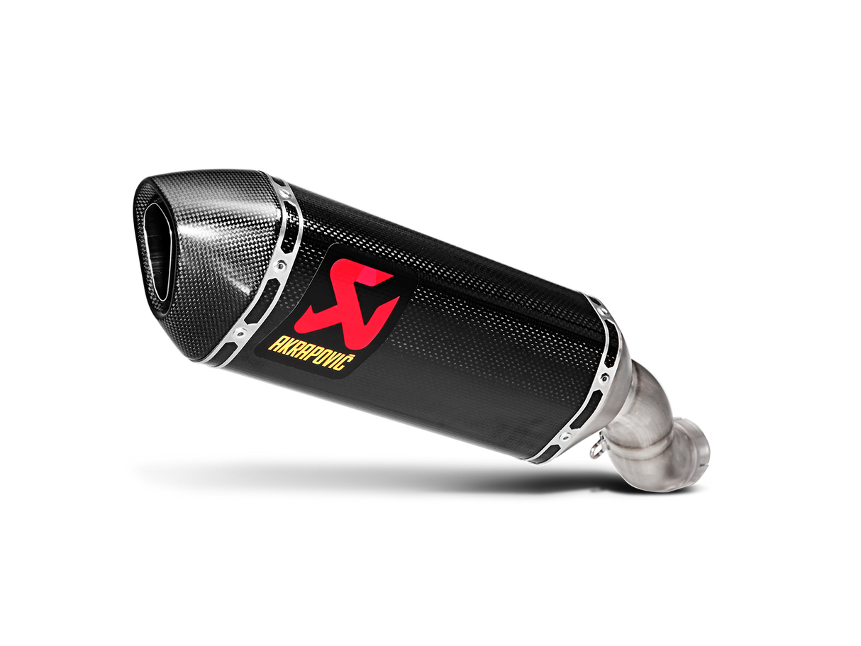 Akrapovic Slip-On Line Titanium Muffler System w/Carbon End Cap for Kawasaki Ninja ZX-10R 16-20 Akrapovic