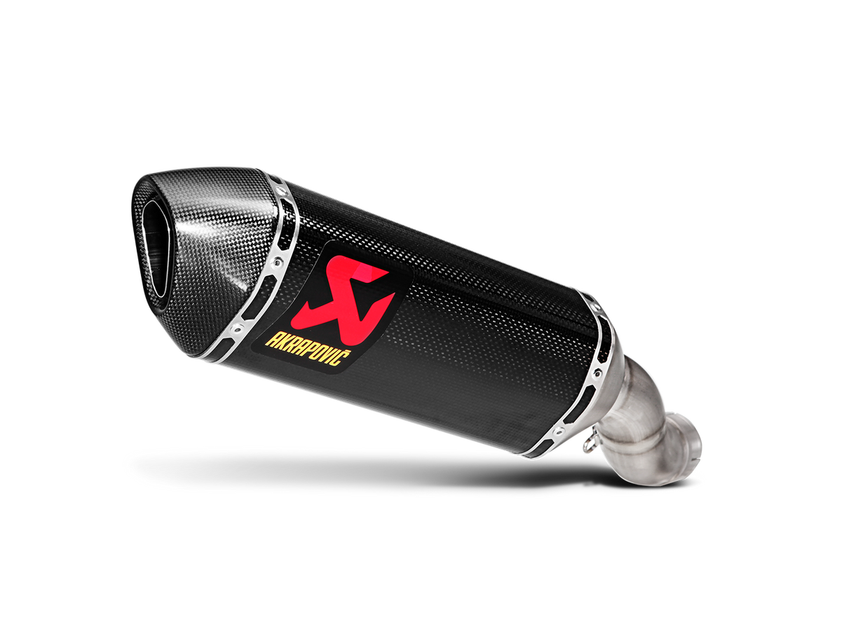 Akrapovic Slip-On Line Titanium Muffler System w/Carbon End Cap for Kawasaki Ninja ZX-10R 16-20 Akrapovic