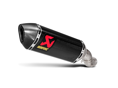 Akrapovic Slip-On Line Titanium Muffler System w/Carbon End Cap for Kawasaki Ninja ZX-10R 16-20 Akrapovic