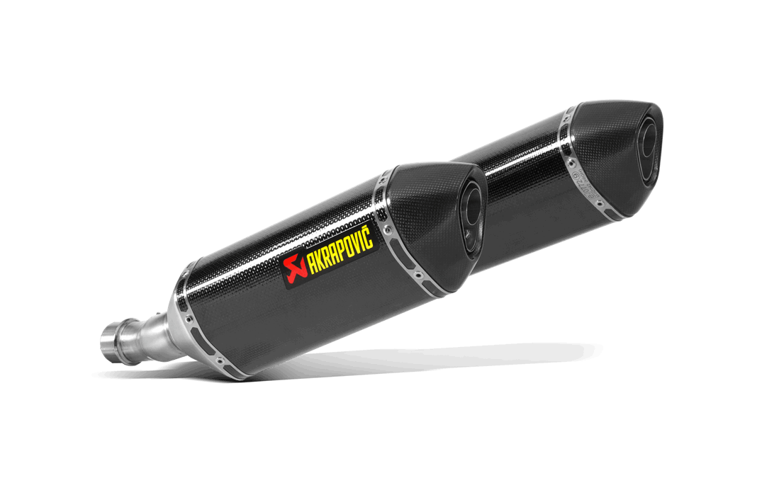 Akrapovic Slip-On Line Carbon Muffler System w/Carbon End Cap for Kawasaki Z1000 14-20 Akrapovic
