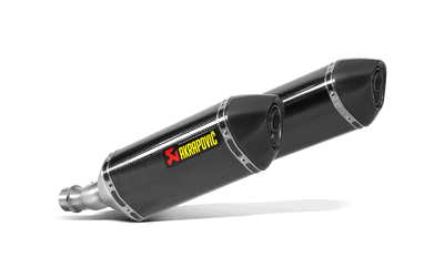 Akrapovic Slip-On Line Carbon Muffler System w/Carbon End Cap for Kawasaki Z1000 14-20 Akrapovic