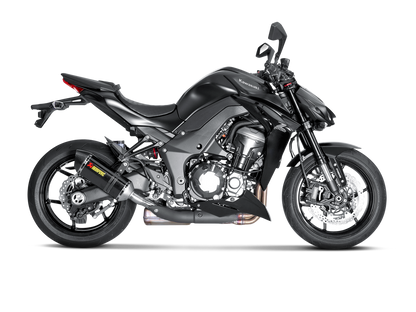 Akrapovic Slip-On Line Carbon Muffler System w/Carbon End Cap for Kawasaki Z1000 14-20 Akrapovic