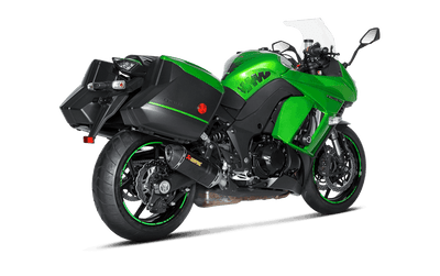 Akrapovic Slip-On Line Carbon Muffler System w/Carbon End Cap for Kawasaki Z1000SX/Ninja 1000 14-20