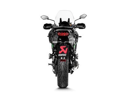 Akrapovic Slip-On Line Titanium Muffler System w/Carbon End Cap for Kawasaki Versys 1000 19-Up Akrapovic