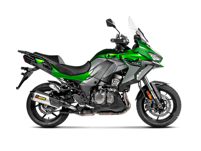Akrapovic Slip-On Line Titanium Muffler System w/Carbon End Cap for Kawasaki Versys 1000 19-Up Akrapovic