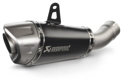 Akrapovic Slip-On Line Black Titanium Muffler System w/Titanium End Cap for Kawasaki Ninja ZX-10R 21-Up Akrapovic