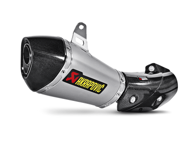 Akrapovic Slip-On Line Titanium Muffler System w/Carbon End Cap for Kawasaki Ninja ZX-10R 11-15 Akrapovic