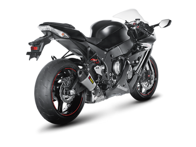 Akrapovic Slip-On Line Titanium Muffler System w/Carbon End Cap for Kawasaki Ninja ZX-10R 11-15 Akrapovic