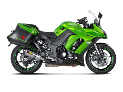 Akrapovic Slip-On Line Titanium Muffler System w/Carbon End Cap for Kawasaki Z1000SX/Ninja 1000 14-16 Akrapovic