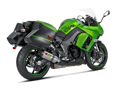 Akrapovic Slip-On Line Titanium Muffler System w/Carbon End Cap for Kawasaki Z1000SX/Ninja 1000 14-16 Akrapovic