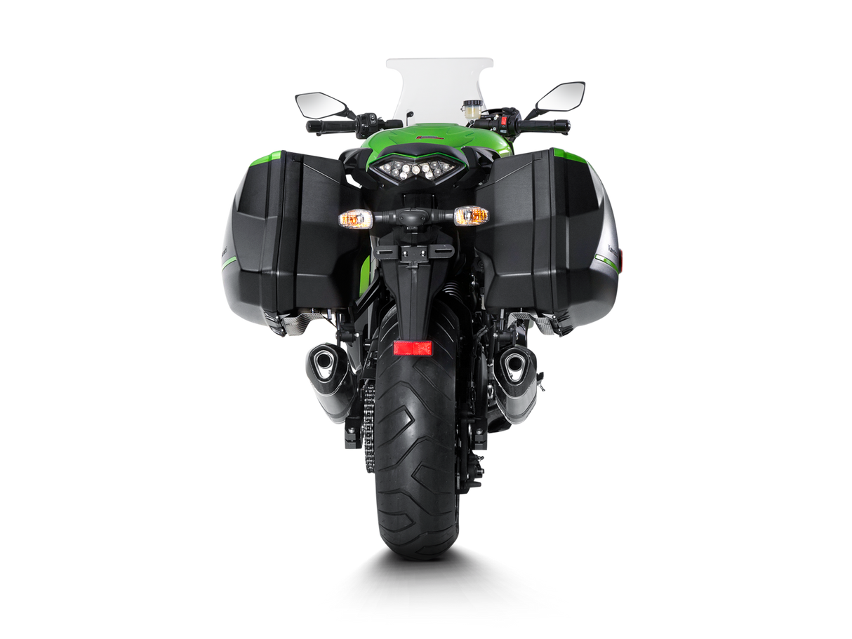 Akrapovic Slip-On Line Titanium Muffler System w/Carbon End Cap for Kawasaki Z1000SX/Ninja 1000 14-16 Akrapovic