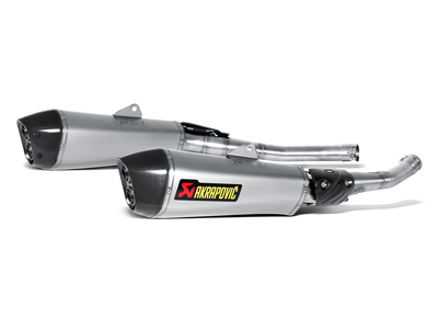 Akrapovic Slip-On Line Titanium Muffler System w/Carbon End Cap for Kawasaki ZZR 1400/ZX14R 12-15 Akrapovic