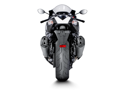 Akrapovic Slip-On Line Titanium Muffler System w/Carbon End Cap for Kawasaki ZZR 1400/ZX14R 12-15 Akrapovic