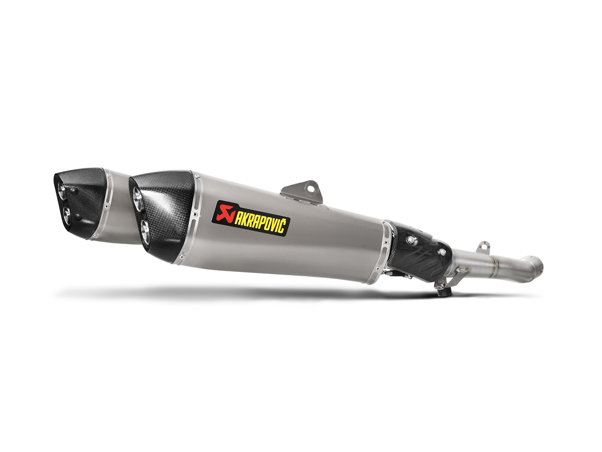 Akrapovic Slip-On Line Titanium Muffler System w/Carbon End Cap for Kawasaki ZZR 1400/ZX14R 12-20 Akrapovic